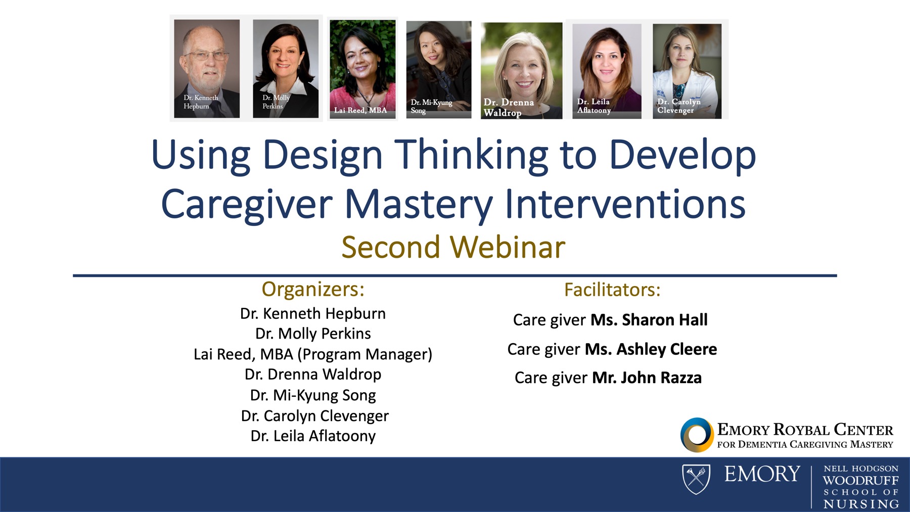 Using Design Thinking to Develop Caregiver Mastery Interventions